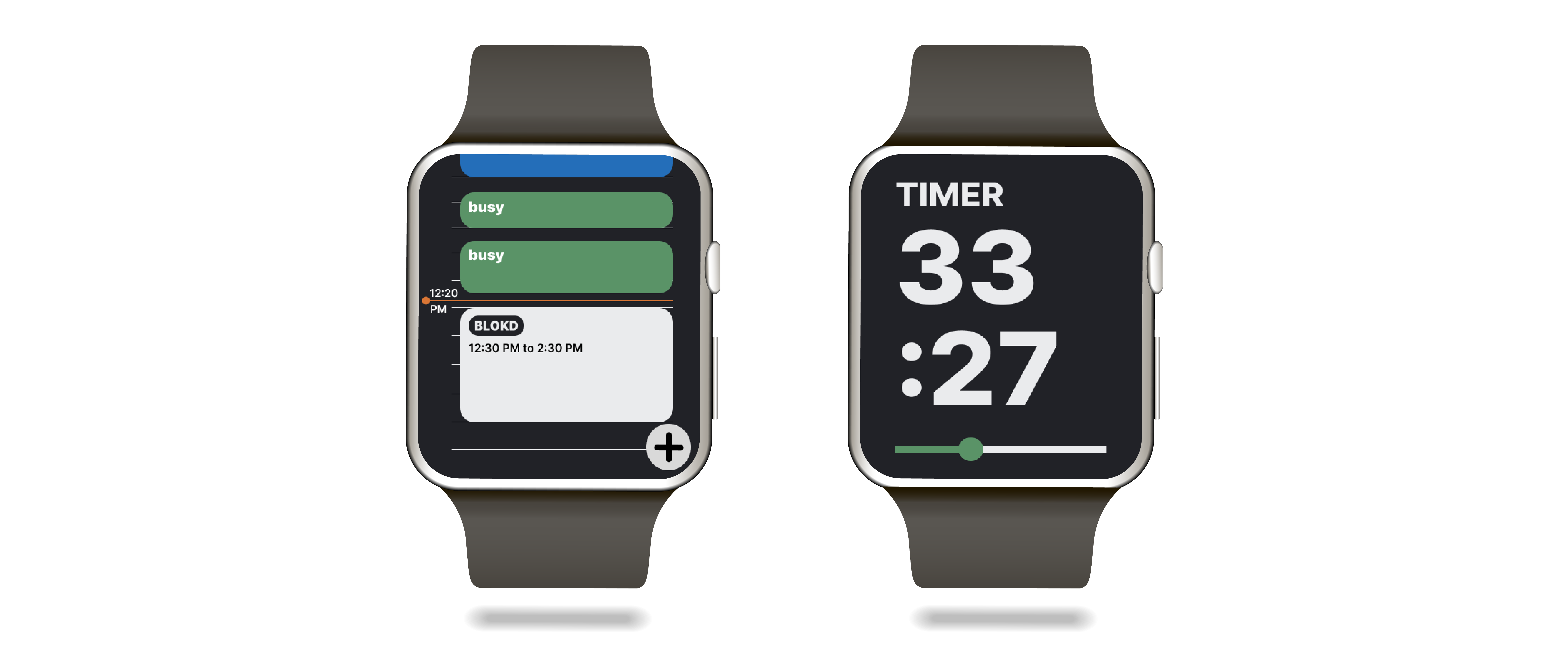 Hi-fi watch screens