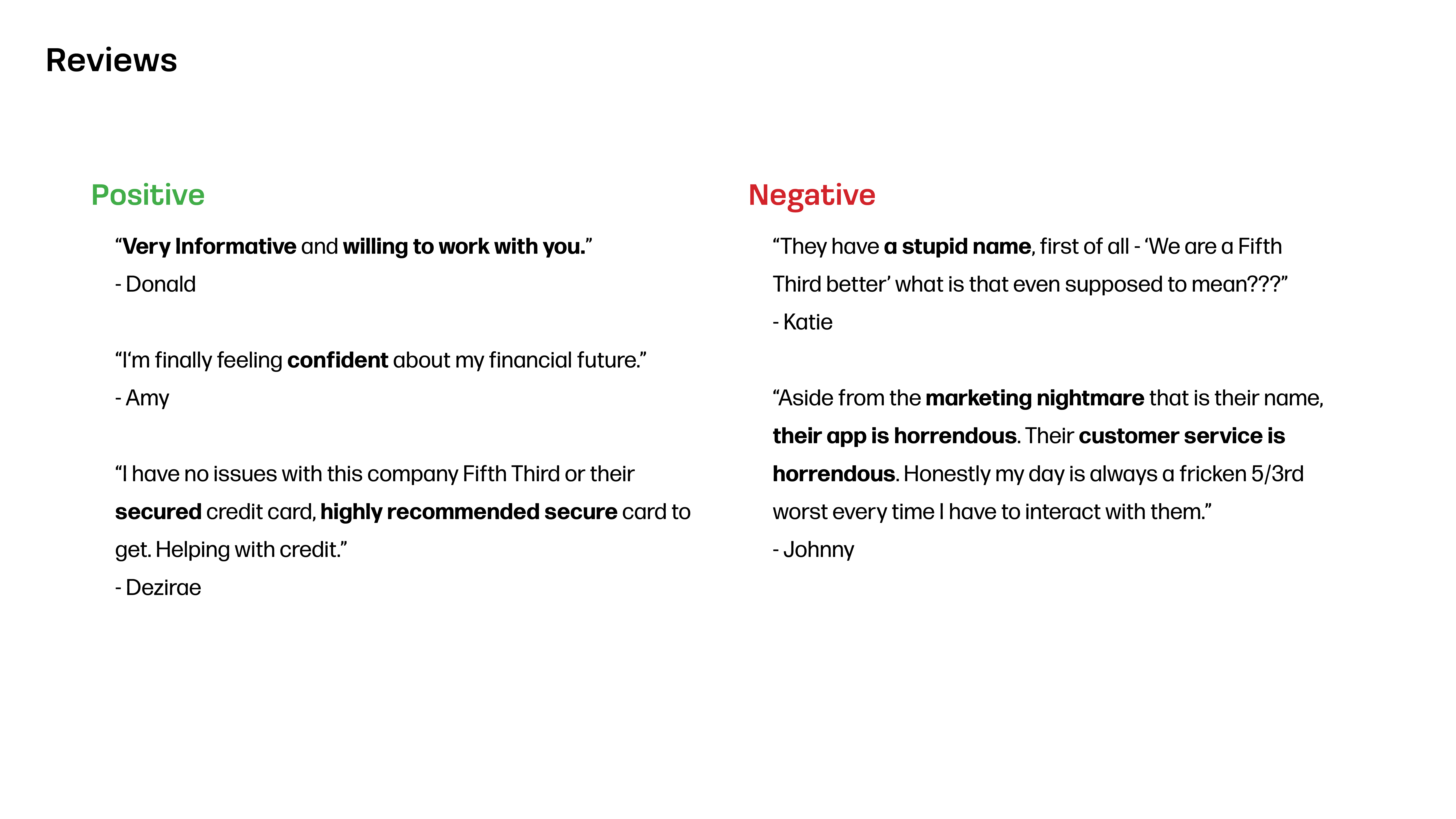 Fifth Third Bank rebrand slide 8