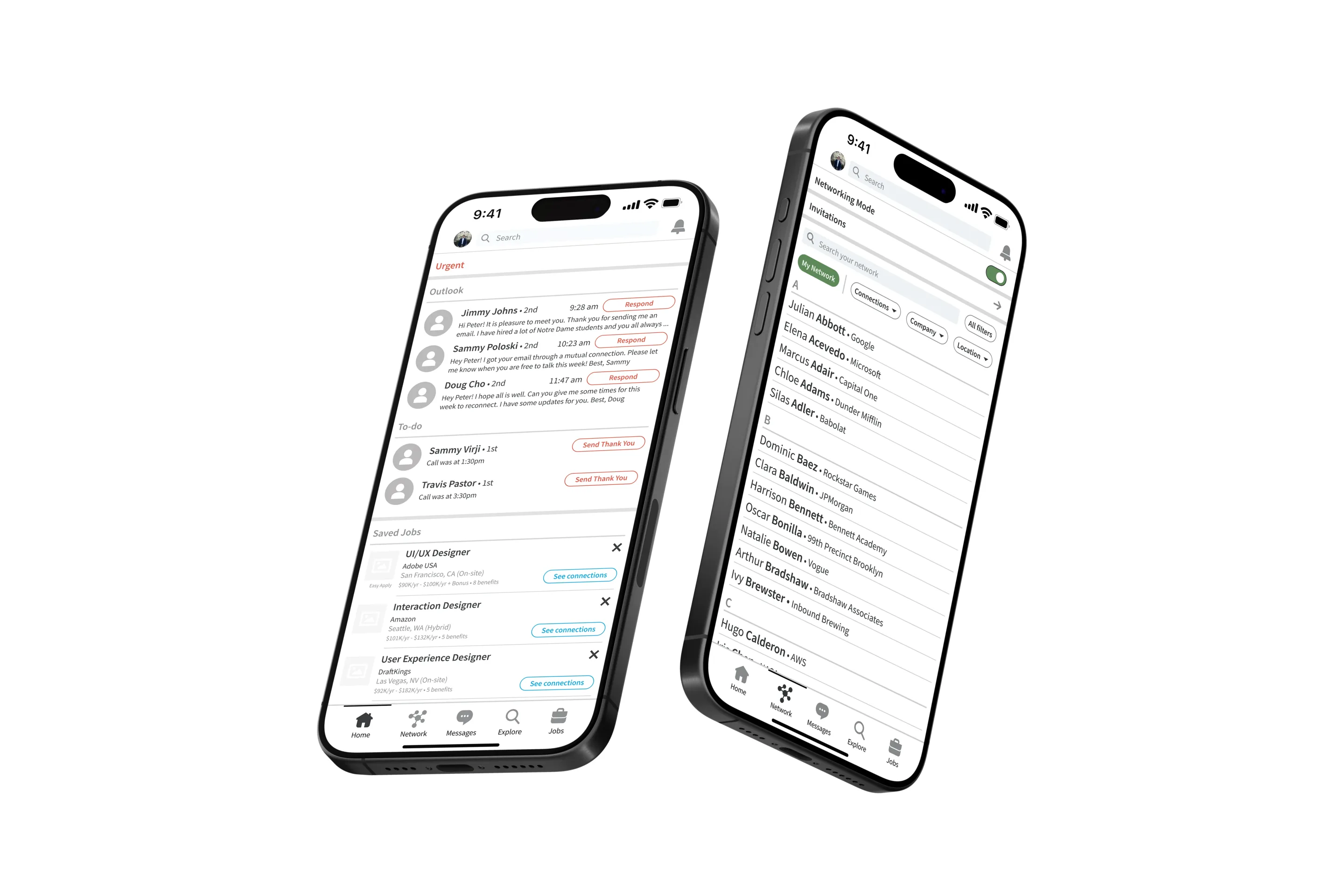 LinkedIn Management Mode case study mockup